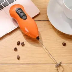 Ручний портативний міні-міксер спінювач для вершків та молока капучинатор - Зображення 3