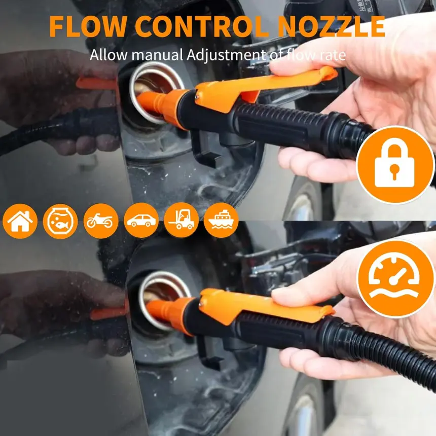 Ручний портативний паливний насос Kurstince для перекачування палива - Зображення 5