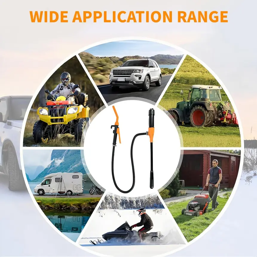 Ручний портативний паливний насос Kurstince для перекачування палива - Зображення 3