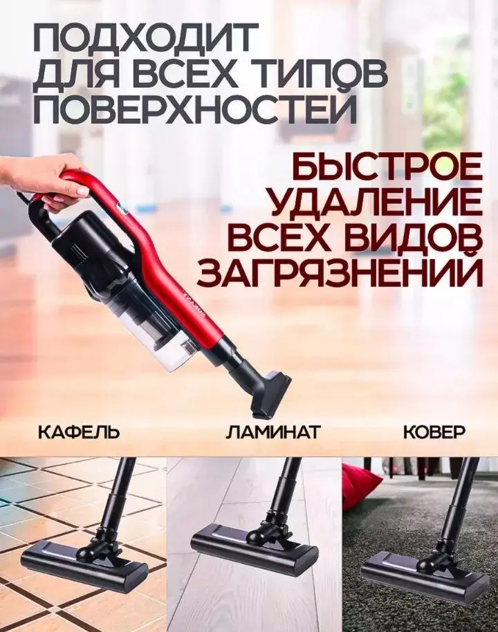 Ручний Пилосос для дому SOKANY SK-13034 - Зображення 6