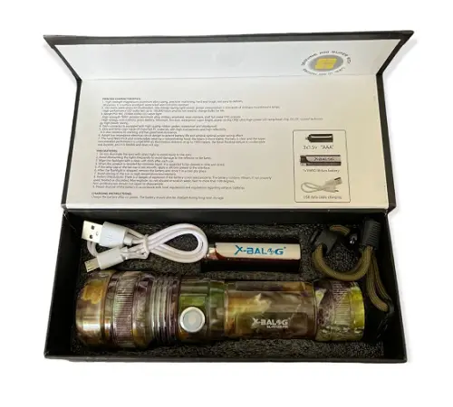 Ліхтарик ручний BL-P512M-P90 - Зображення 4