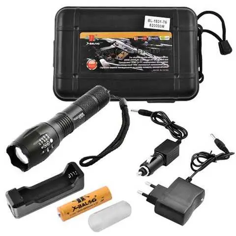 Ручний міні Ліхтар Bailong BL-1831-T6 - Зображення 4