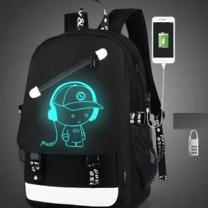 Рюкзак Senkey & Style Music з USB світиться в темряві