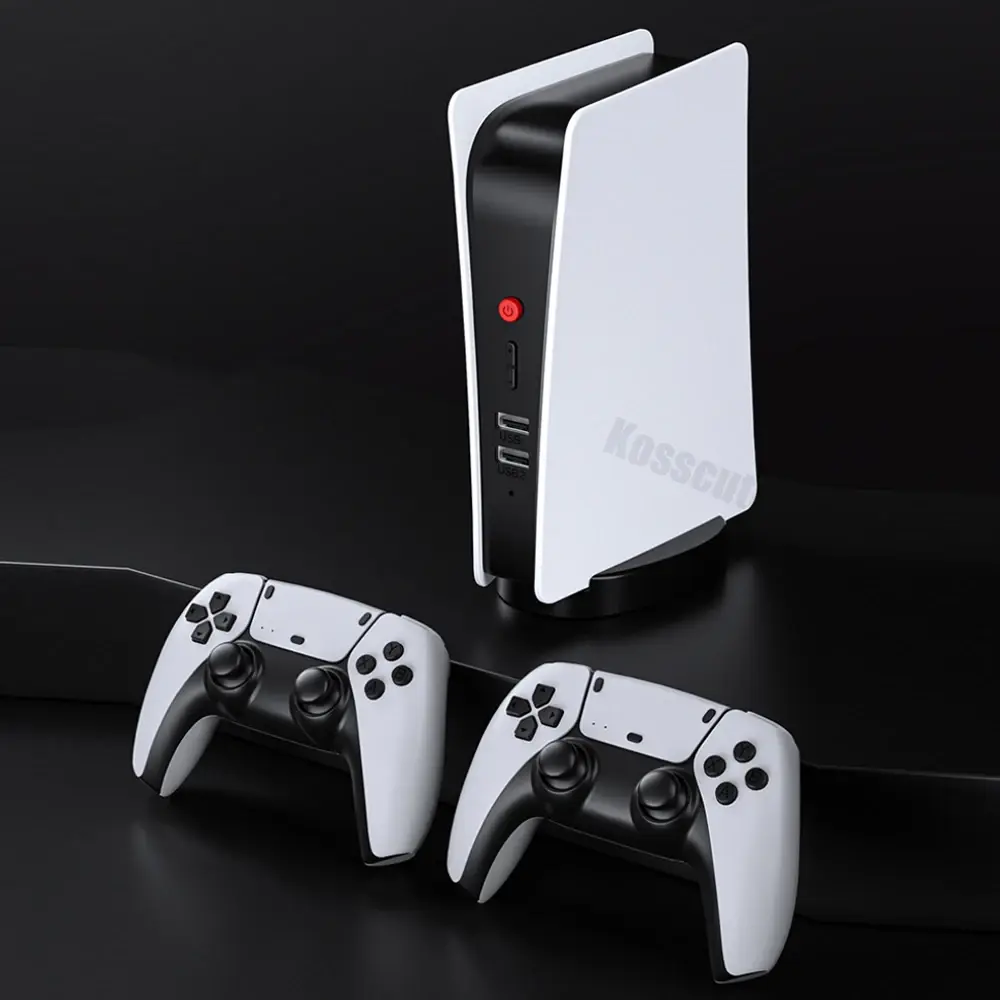 Ігрова приставка Бездротова телевізійна ігрова консоль HappyJoe White M5, 64 ГБ, 15000+ ігор, підтримка PS1/MAME/GBA - Зображення 3