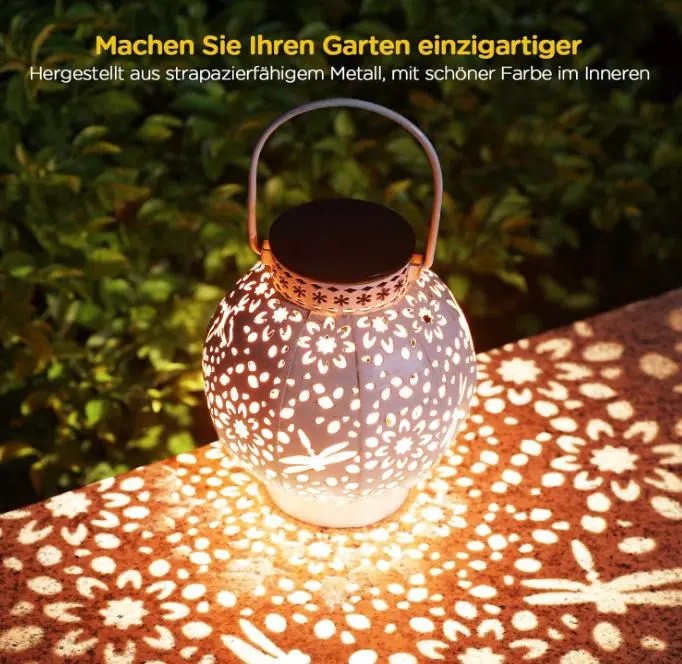 Садовий вуличний ліхтар WW на сонячній батареї - Зображення 5