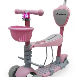 Самокат Maraton Tucson триколісний 3 в 1 + мигалка