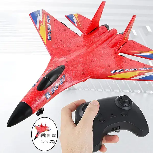 Літак на радіокеруванні модель винищувач СУ-27 EPP Crashworthiness 2.4 Ghz, Радіокерований літак - Зображення 2