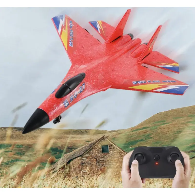 Літак на радіокеруванні модель винищувач СУ-27 EPP Crashworthiness 2.4 Ghz, Радіокерований літак - Зображення 3