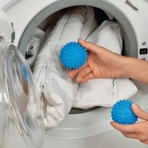 Кульки , м'ячі Dryer Balls для прання білизни Блакитні - Зображення 5