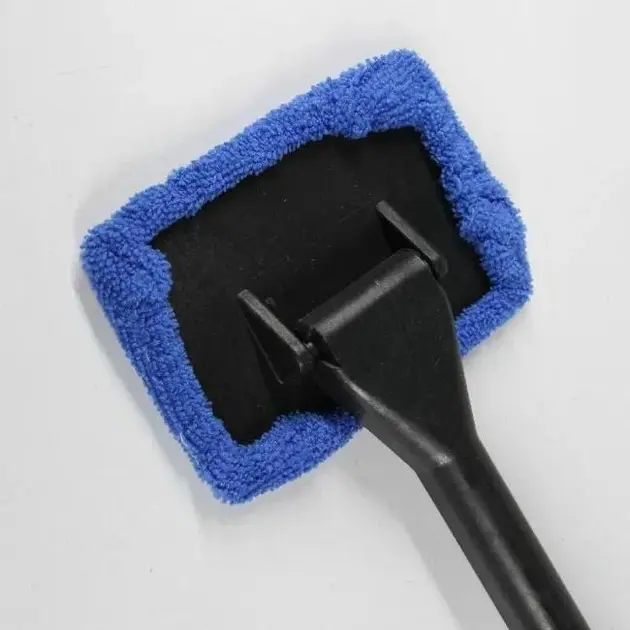 Щітка для лобового скла, швабра для вікон та дзеркал, мікрофібра для миття вікон - Зображення 3