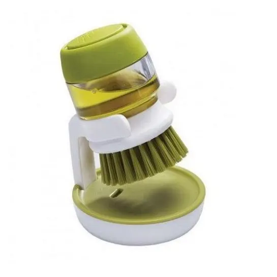 Щітка для миття посуду з дозатором для миючого засобу Soap Brush - Зображення 2