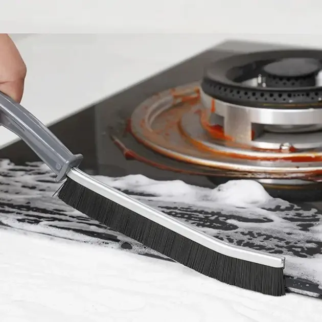 Щітка щілинна для прибирання вузьких та важкодоступних місць, плиткових швів, жалюзі, універсальна - Зображення 3