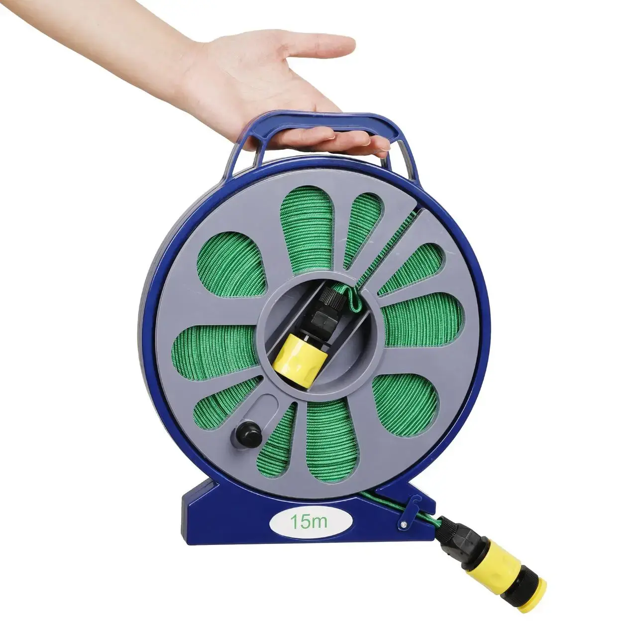 Шланг 15-метровий поливальний з котушкою та розпилювачем BB-4302 | Поливальний набір - Зображення 5