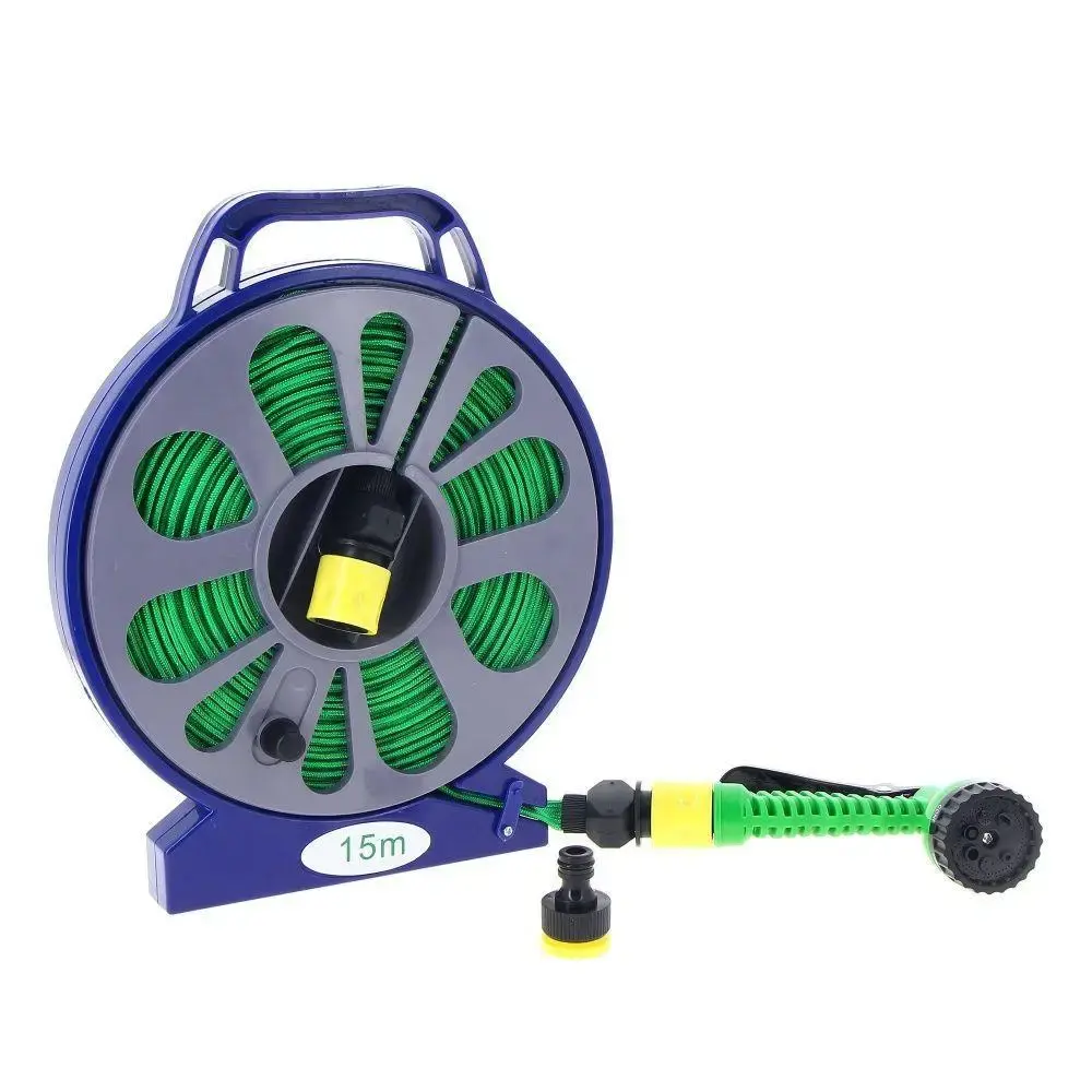 Шланг 15-метровий поливальний з котушкою та розпилювачем BB-4302 | Поливальний набір - Зображення 7