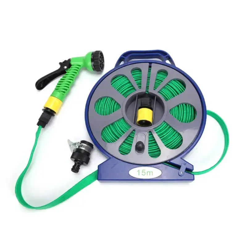 Шланг 15-метровий поливальний з котушкою та розпилювачем BB-4302 | Поливальний набір - Зображення 8
