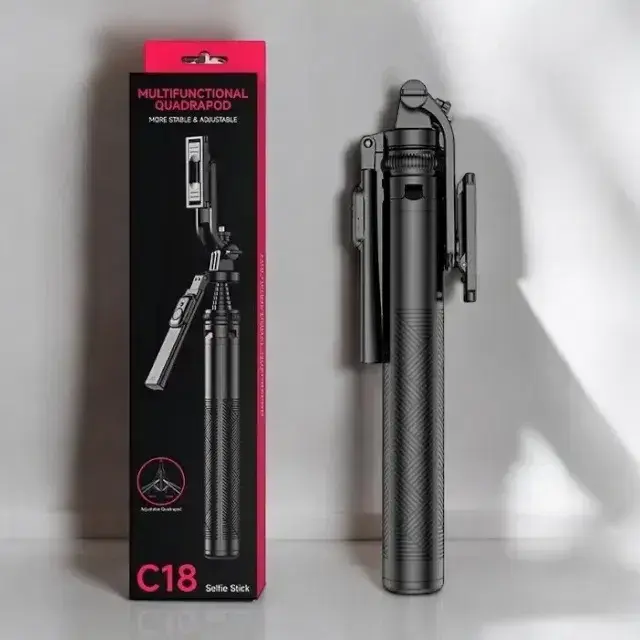 Штатив для телефону тринога С18 Selfie stick AND HA-72 - Зображення 2