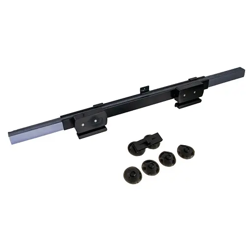 Шторка сонцезахисна в авто 65см Тканина + Фольга висувна - Зображення 3