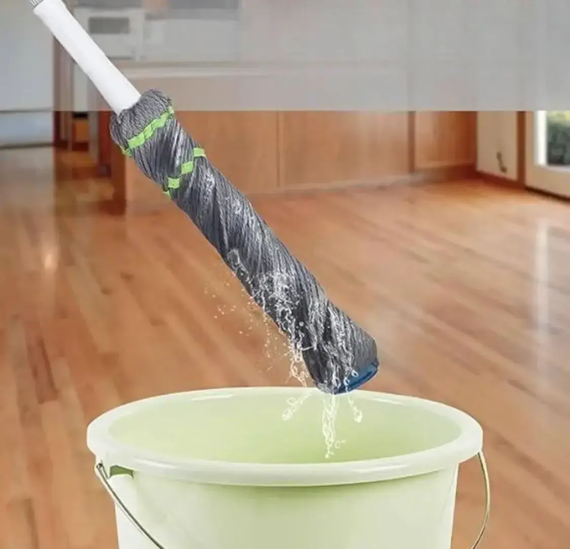 Швабра для сухого та вологого прибирання самовіджимна (SHV-222) - Зображення 7