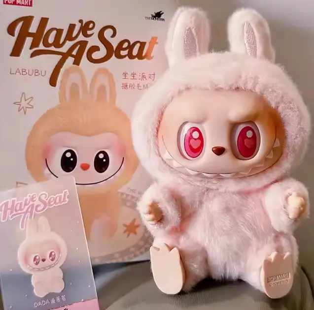 Сюрприз Брелок Labubu "Монстри" Pop Mart Лабубу трендова іграшка плюшева 15см - Зображення 5