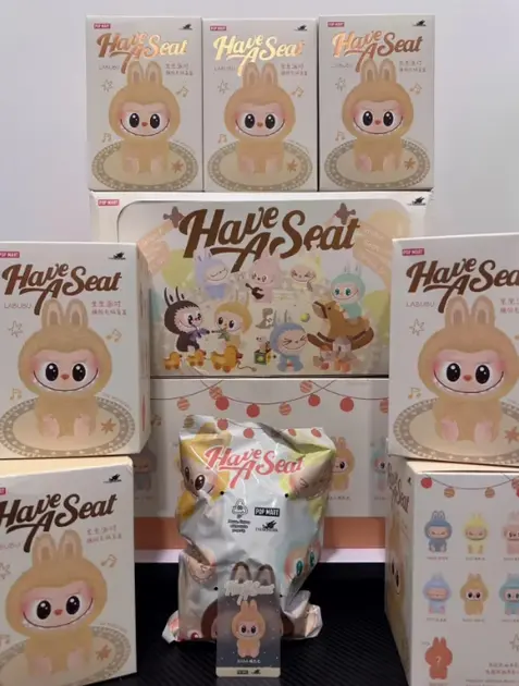 Сюрприз Брелок Labubu "Монстри" Pop Mart Лабубу трендова іграшка плюшева 15см - Зображення 7