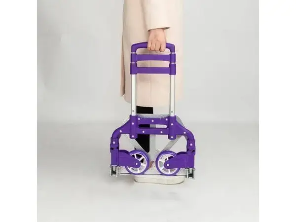 Складний алюмінієвий візок. Ручний візок для перевезення вантажів до 80 кг - Зображення 5