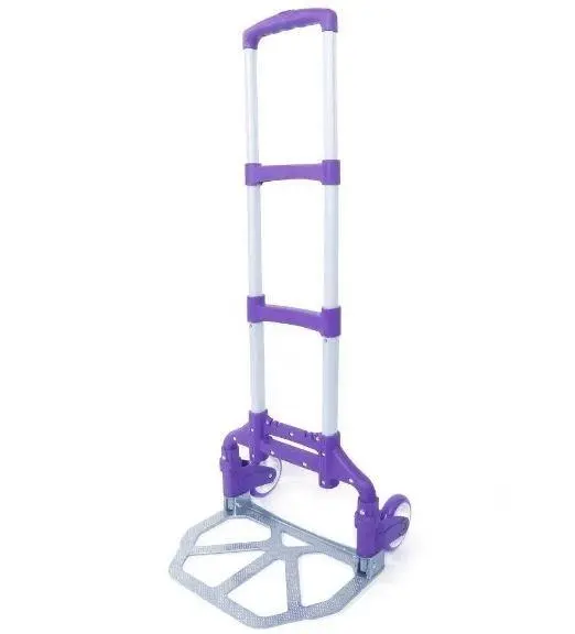 Складний алюмінієвий візок. Ручний візок для перевезення вантажів до 80 кг - Зображення 2