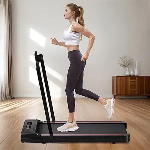 Складна бігова доріжка YXT003 Black 10 км/год, до 150 кг, з пультом, тиха, двигун 3.0 - Зображення 3