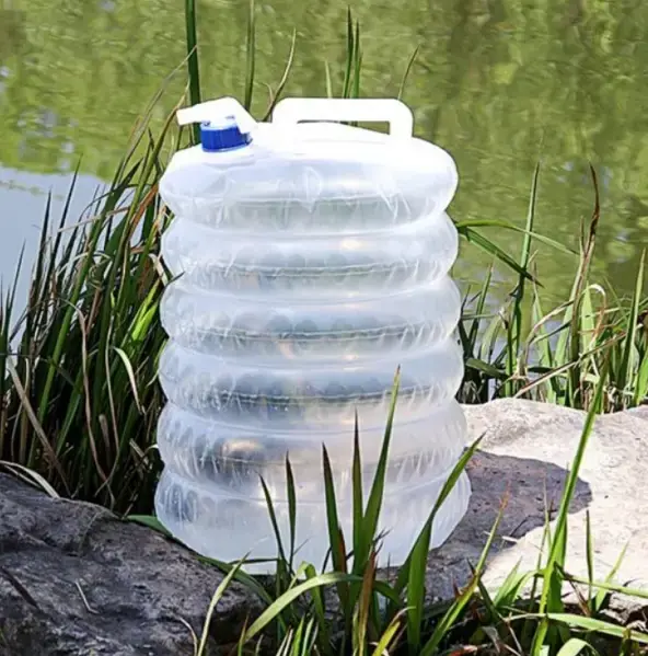 Складана каністра для води та харчових рідин 10л - Зображення 3