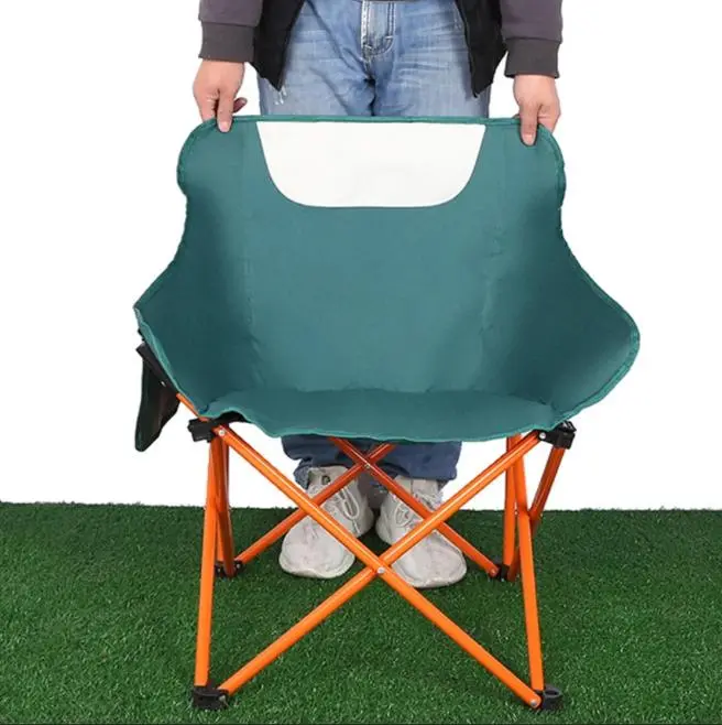 Кемпінгове крісло з підголівником | Розкладне рибальське крісло 46×46×66 см - Зображення 5