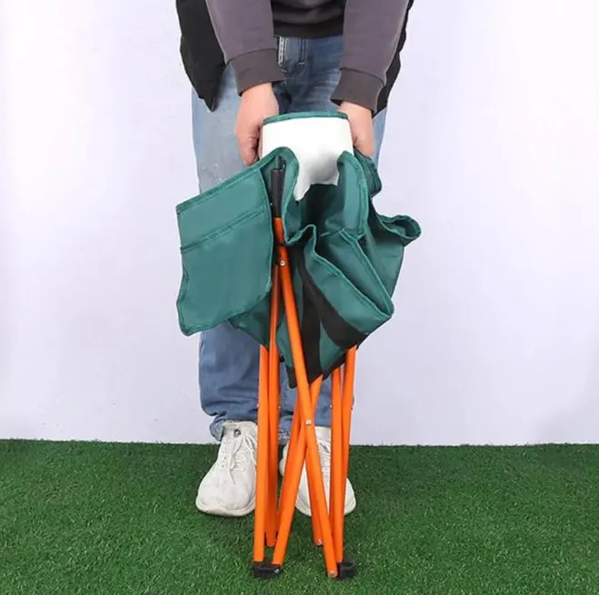 Кемпінгове крісло з підголівником | Розкладне рибальське крісло 46×46×66 см - Зображення 4