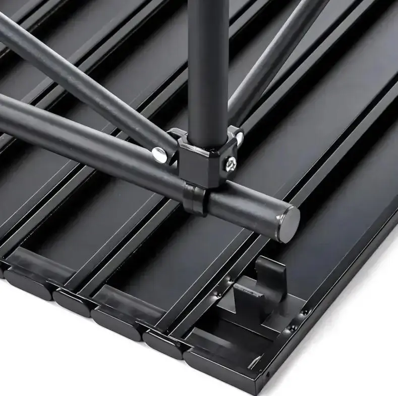 Складаний туристичний стіл 95×55 см + 6 стільців - Зображення 4