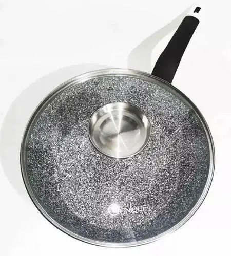 Сковорода глибока з кришкою UNIQUE UN-5171 24 см - Зображення 4