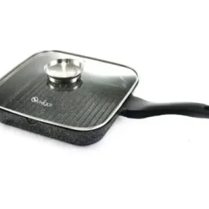 Сковорода-гриль Unique UN-4011 із кришкою 24 см