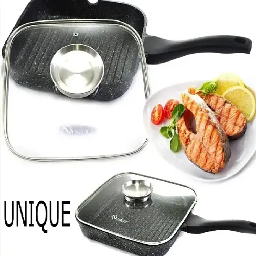 Сковорода-гриль UNIQUE UN-4012 28см - Зображення 3