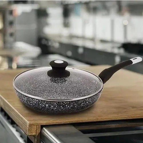 Сковорода з кришкою UNIQUE UN-5118 30 см - Зображення 4