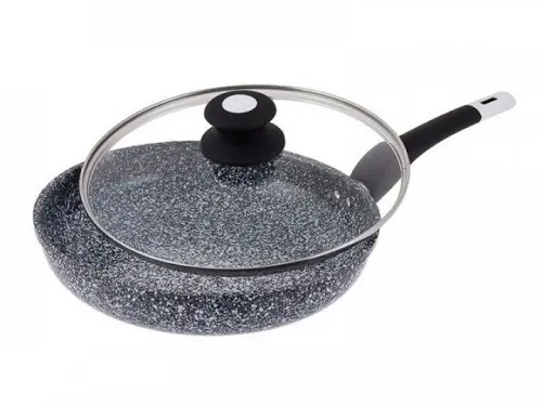 Сковорода з кришкою UNIQUE UN-5118 30 см - Зображення 3