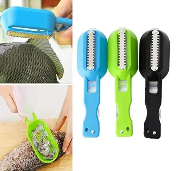 Рибочистка Ніж скребок для чищення риби Fish Scales Wiper Cleaning - Зображення 2