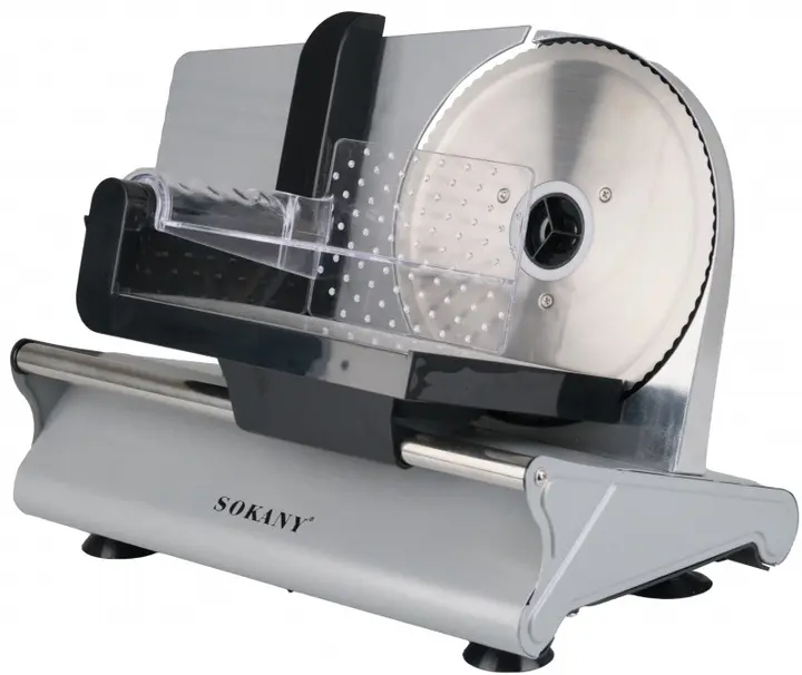 Слайсер Sokany SK-446 із нержавіючої сталі Сірий - Зображення 3