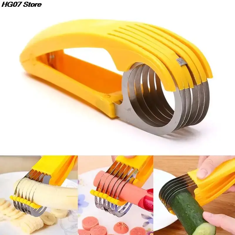 Слайсер подрібнювач бананів різак для фруктів - Зображення 3