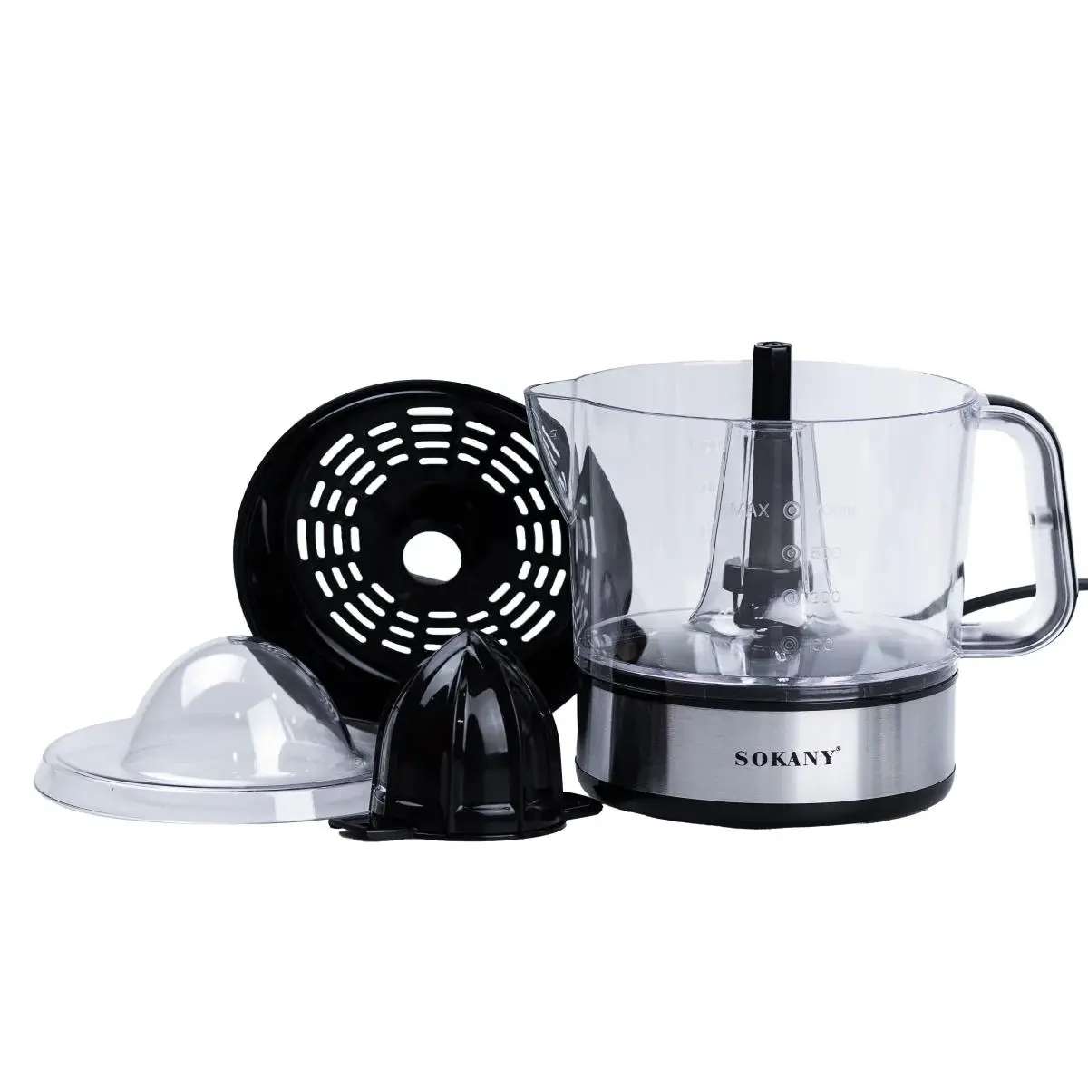 Соковитискач для цитрусових електричний Sokany JE-623D на 700 мл - Зображення 3