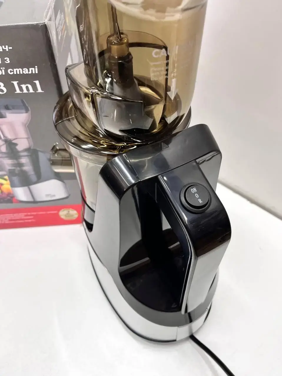 Соковитискач-морожениця 3в1 Zepline ZP-6058 3000 Вт з нержавіючої сталі - Зображення 2