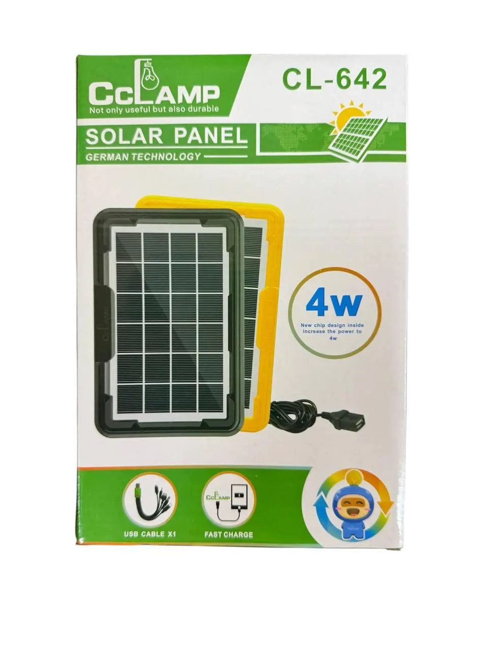 Сонячна панель батарея 4W CL-642