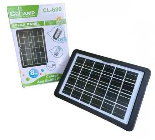 Сонячна панель CCLamp CL-680 Solar 8Вт - Зображення 5
