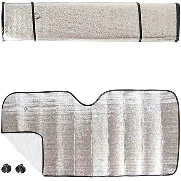 Сонцезахисна шторка на лобове скло 140*70 см - Зображення 5