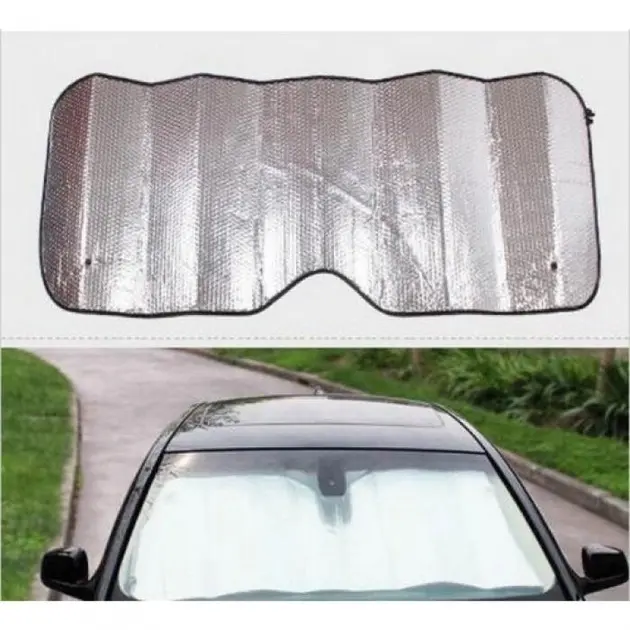 Сонцезахисна шторка на лобове скло 140*70 см - Зображення 2