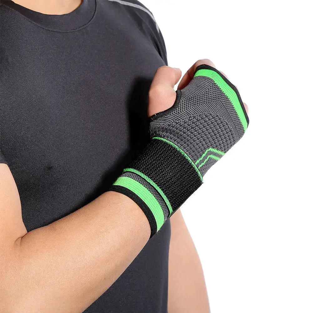Спортивний бандаж кистового суглоба Wrist Support Sibote 9136 естетичний ортез бинт на кисть - Зображення 6