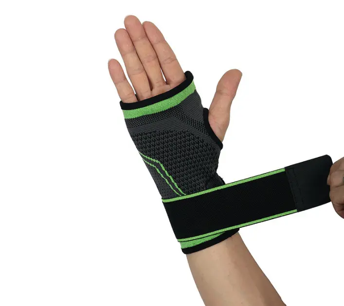 Спортивний бандаж кистового суглоба Wrist Support Sibote 9136 естетичний ортез бинт на кисть - Зображення 3