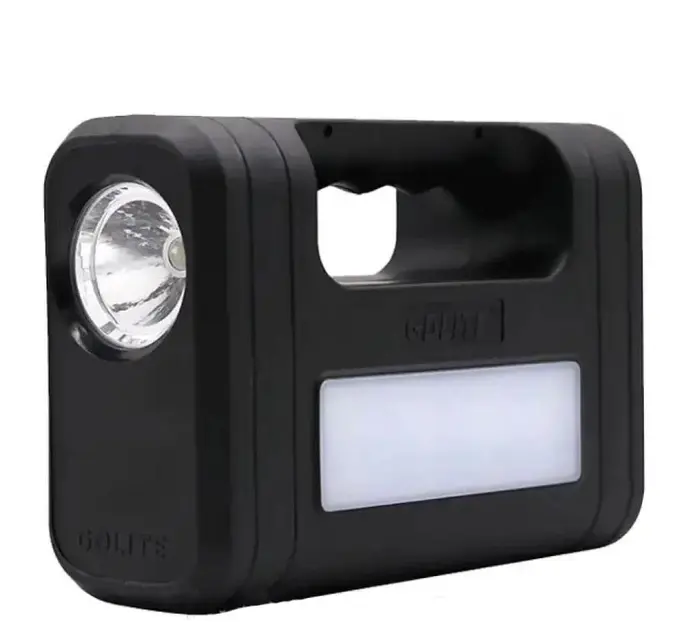 Станція зарядна портативна GDLITE GD-8017 Smart з 3 лампами та сонячною панеллю - Зображення 2