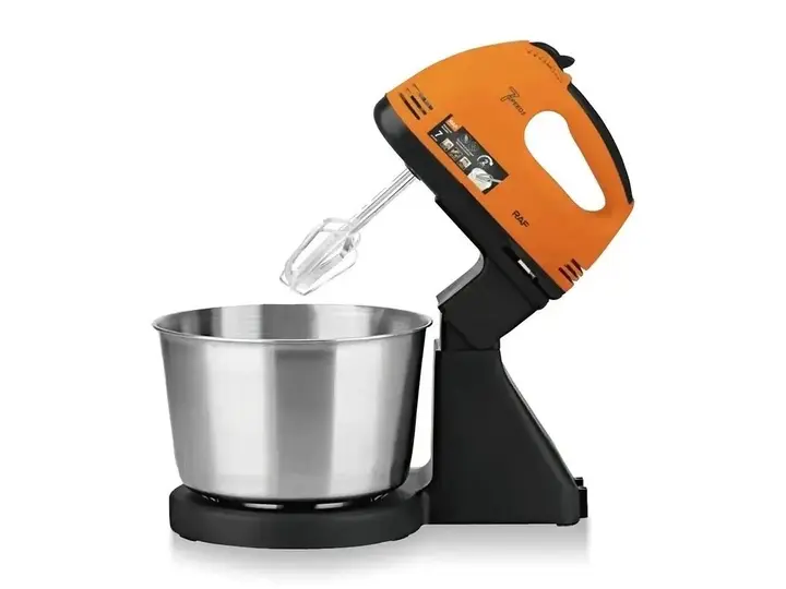 Стаціонарний ручний міксер для кухні з металевою чашею RAF R6637 2 л 250W - Зображення 3