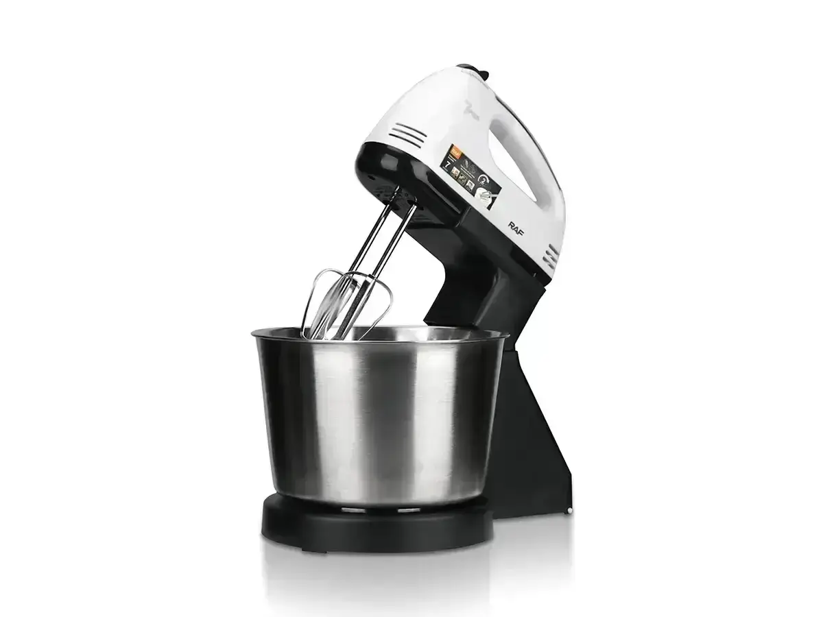 Стаціонарний міксер ручний на кухню DOMOTEC R6637O 2 літри 250W - Зображення 3